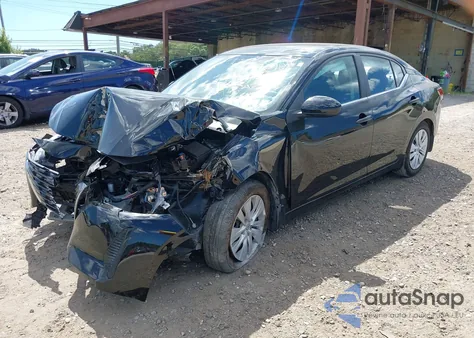 2024 Nissan Sentra S Xtronic Cvt из США, поврежденный, VIN 3N1AB8BV2RY248987